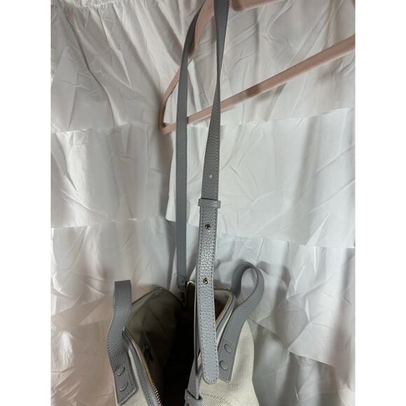 Neely and Chloe x Anthropologie $428 The Weekender Bag Gray Carryall *spot* - Picture 8 of 14